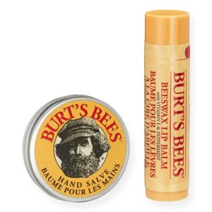 Burt’s Bees Gift Set, Beeswax Lip Balm & Hand Salve in a Bauble