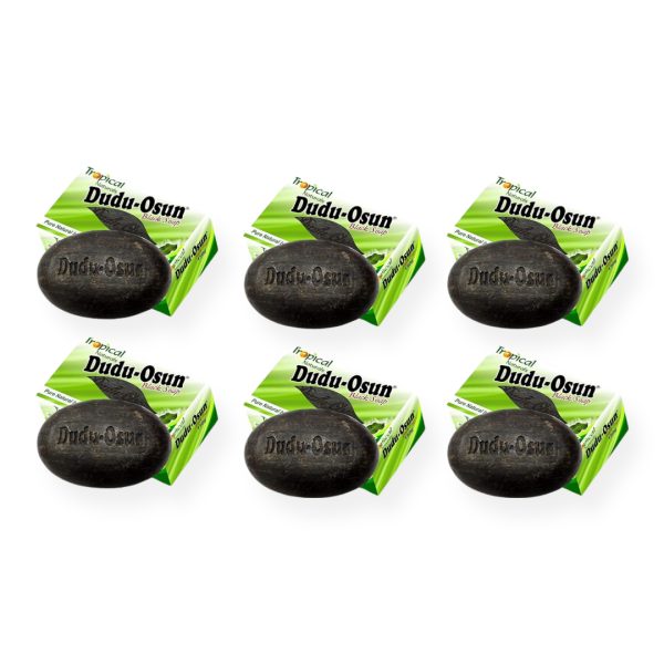 Dudu Osun Tropical African Black Soap, 6 x 150g